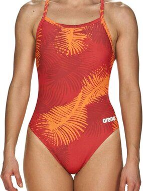 ARENA Women's Palm Forest Challenge Back One Piece 26